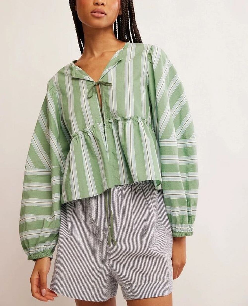 Free People Brunch Babe Top Sz Medium
